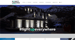 Desktop Screenshot of nowatt-lighting.com